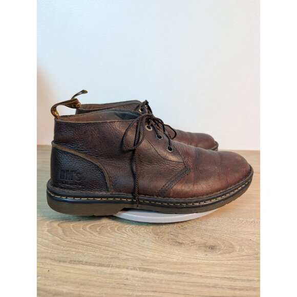 Dr Doc Martens Sussex Air Wair Chukka Boots Brown Leather AW004 Unisex Mens 11 - Picture 5 of 11